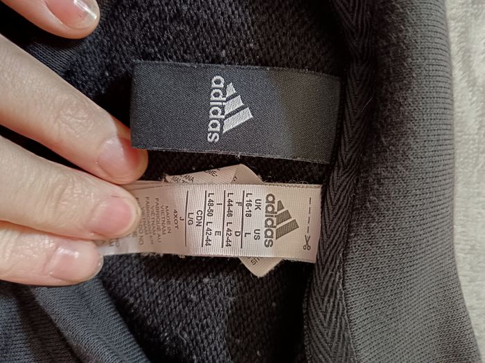 Sweat adidas noir et blanc L - photo numéro 7
