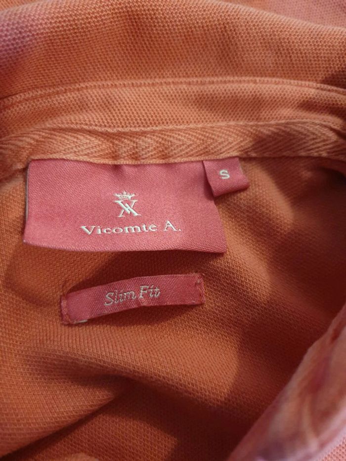 Polo homme Vicomte A. S rose - photo numéro 4