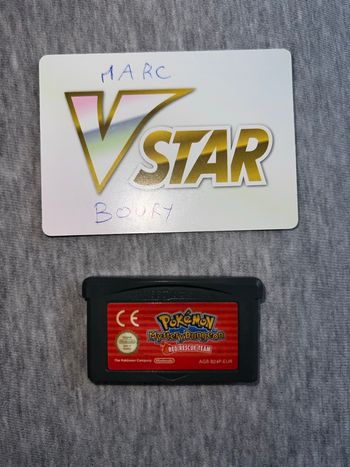 GBA Pokémon Donjon Mystère Équipe de Secours Rouge