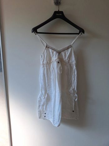 Robe femme été blanche t38