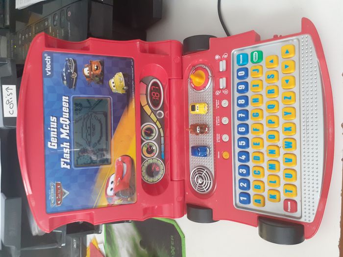 Ordinateur disney cars flash macqueen rouge - photo numéro 3