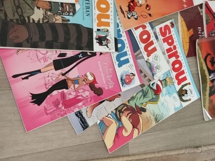 Lot de 12 magazines SPIROU année 2010-11 L006  7578877699 - photo numéro 8