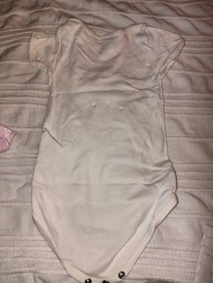 Lot de 3 body  petit bateau 18 mois - photo numéro 3
