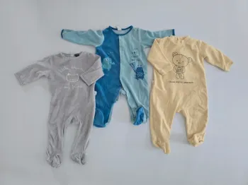 Lot de 3 pyjamas
