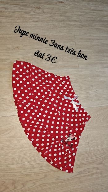 Jupe Minnie 3ans 