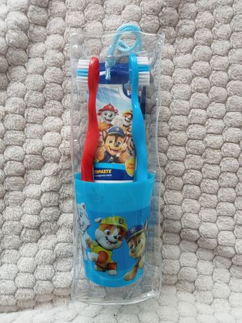 Kit brosse à dents pat patrouille
