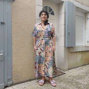 Superbe robe Vibtage pour taille 42 44