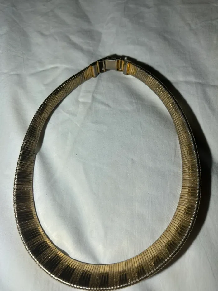 Collier dorée - photo numéro 6