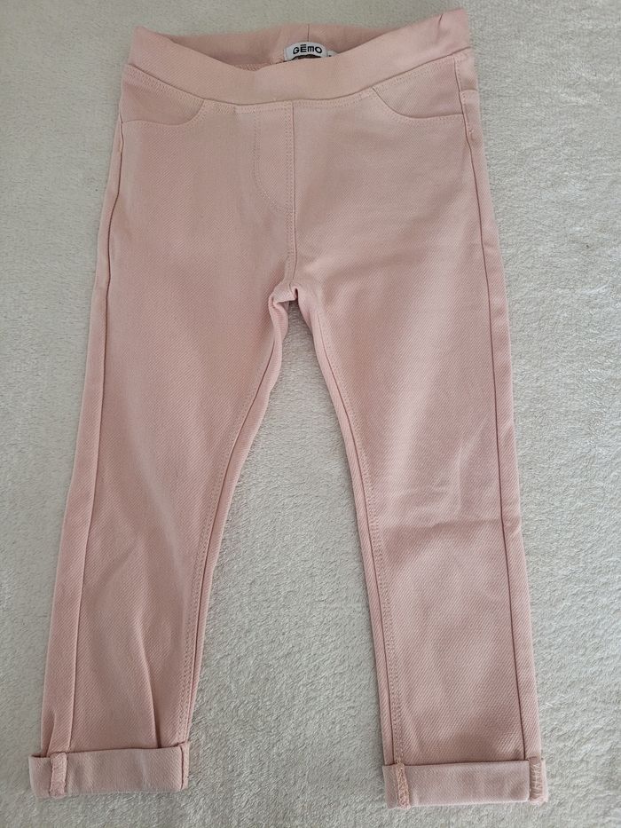Lot 2 jeggings fille 24 mois - photo numéro 4