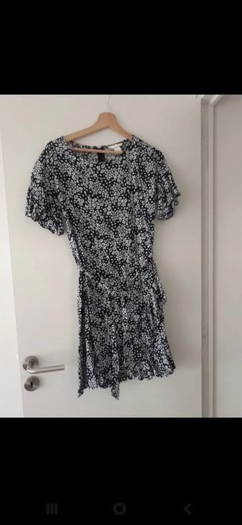 Robe été fleurie 36 H&M bleu