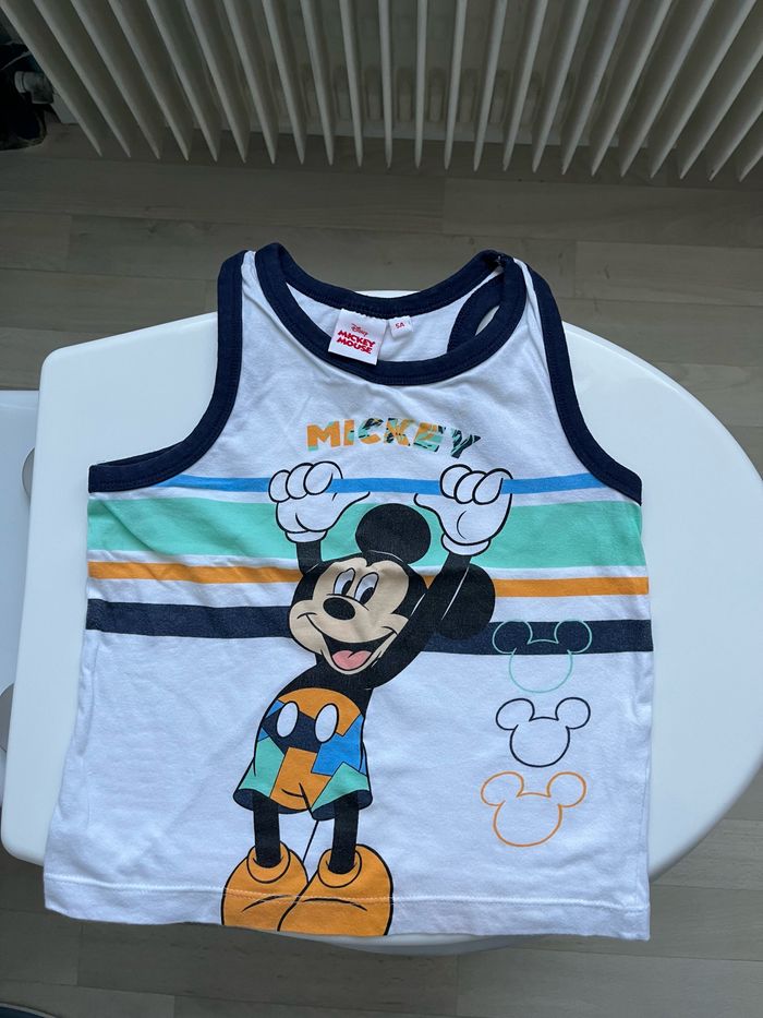 Short et débardeur enfant Mickey Disney - photo numéro 4