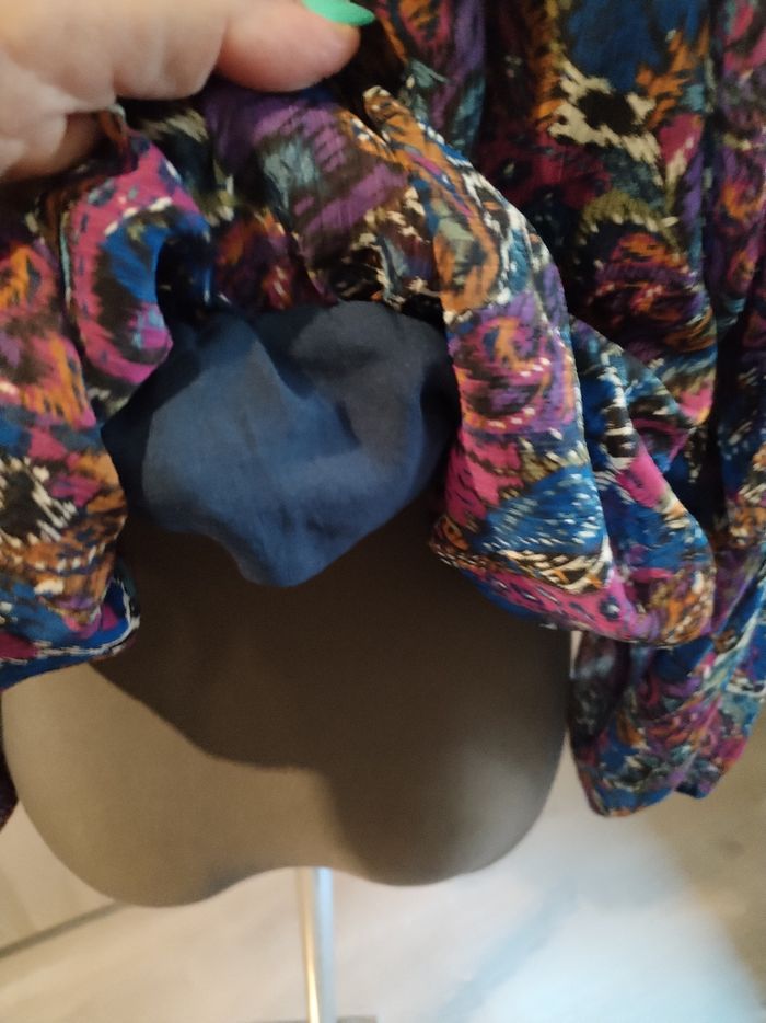 Blouse  ample prmanches 3 /4 taille 40 - photo numéro 5