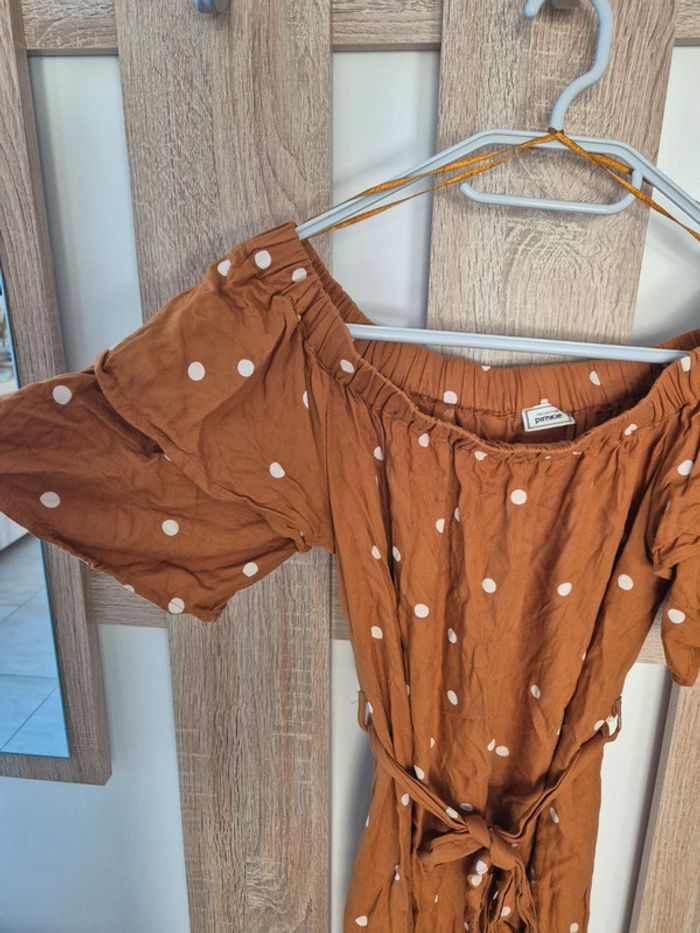 Robe jaune a pois taille 36 - photo numéro 2