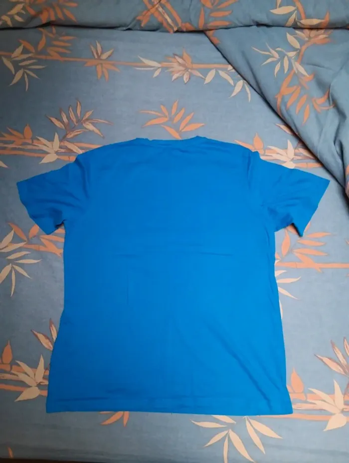 T-shirt bleu Jack&Jones - photo numéro 3