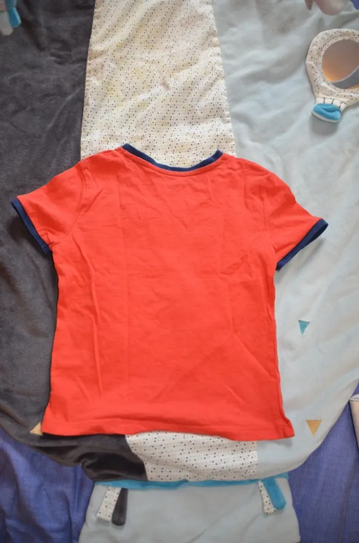 T-shirt rouge Okaïdi 3 ans - photo numéro 3