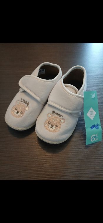 Chaussons ours garcon 26