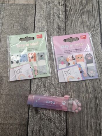 Lot fournitures Legami