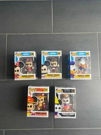 Lot de 6 pops Disney