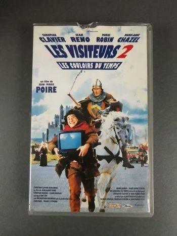 VHS "Les visiteurs 2 : Les couloirs du temps"