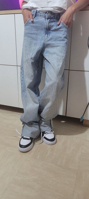 Jean avec revers 11/12ans