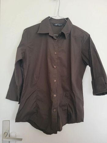 Chemisier chocolat taille L