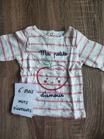 T-shirt 6 mois
