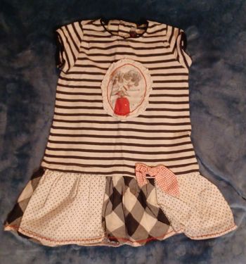 Robe à rayures 