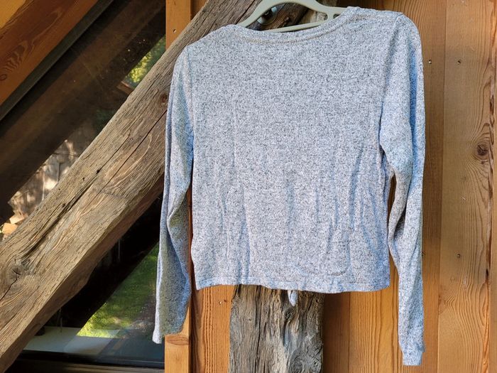 Superbe pull fin et tout doux Levi's, gris, 14 ans - photo numéro 5