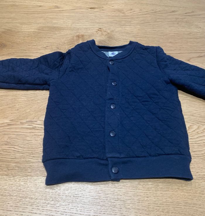 Veste marine Petit Bateau