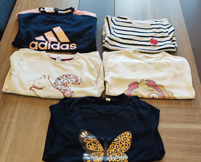 Lot de 5 pulls fille 6 ans 🌺 - photo numéro 2