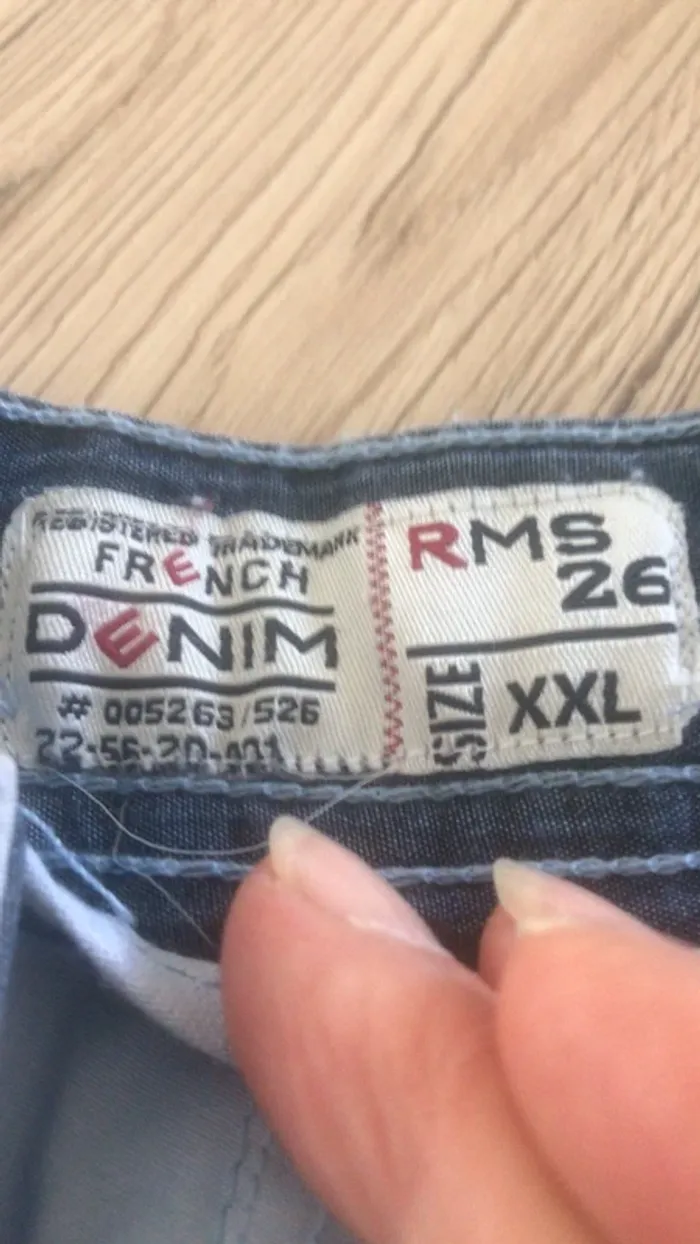 Pantalon RMS 26 XXL French Denim - photo numéro 2