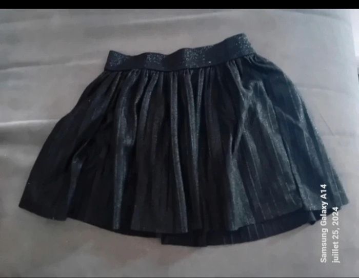 Jupe noir pailleté