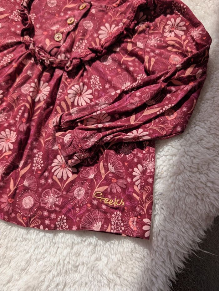 Blouse fleurie fille 24 mois Creeks - photo numéro 2