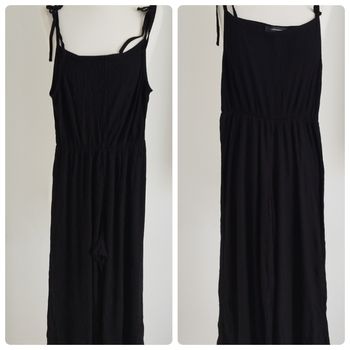 Combi pantalon noir à bretelles Atmosphère taille 38