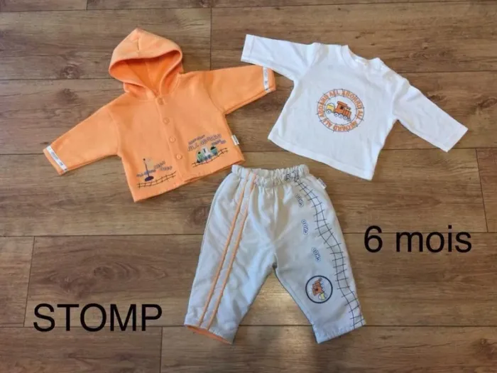 Ensemble sport Stomp 3/6 mois