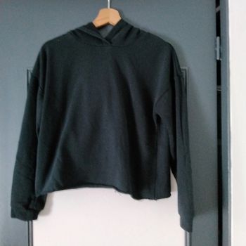 Sweat court à capuche femme taille S LA halle