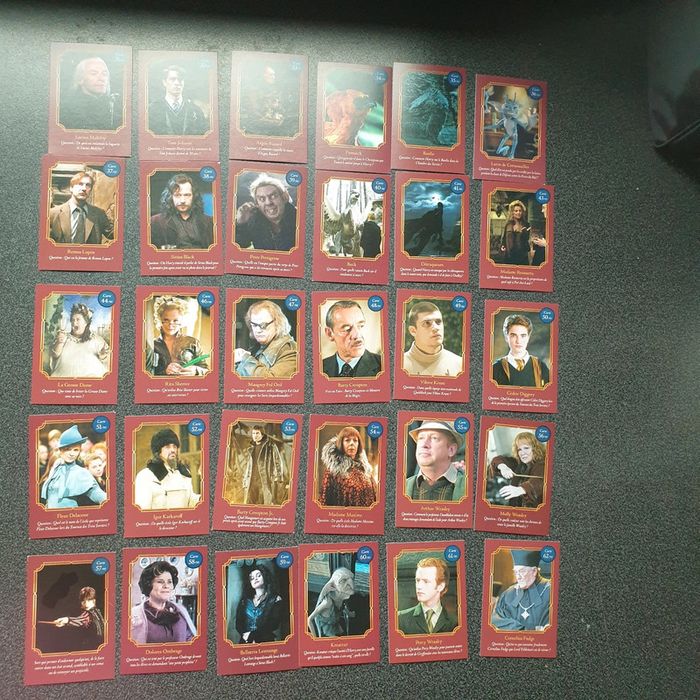 ⭐ Collection complete 90 cartes Harry Potter Auchan 2021 #emyfleury_cartes - photo numéro 3