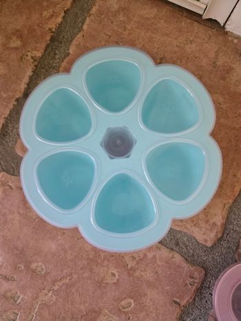 Conditionnement repas bébé silicone