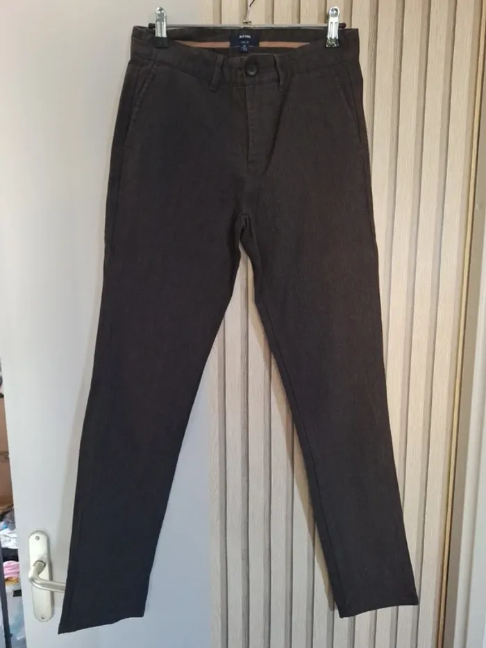 Pantalon slim fit kiabi t36 #H36S-008 - photo numéro 1