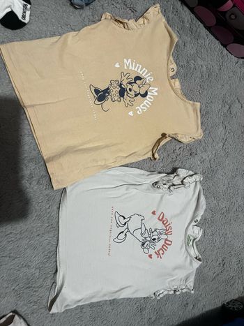 Lot de 2 tee shirt Disney 24 mois