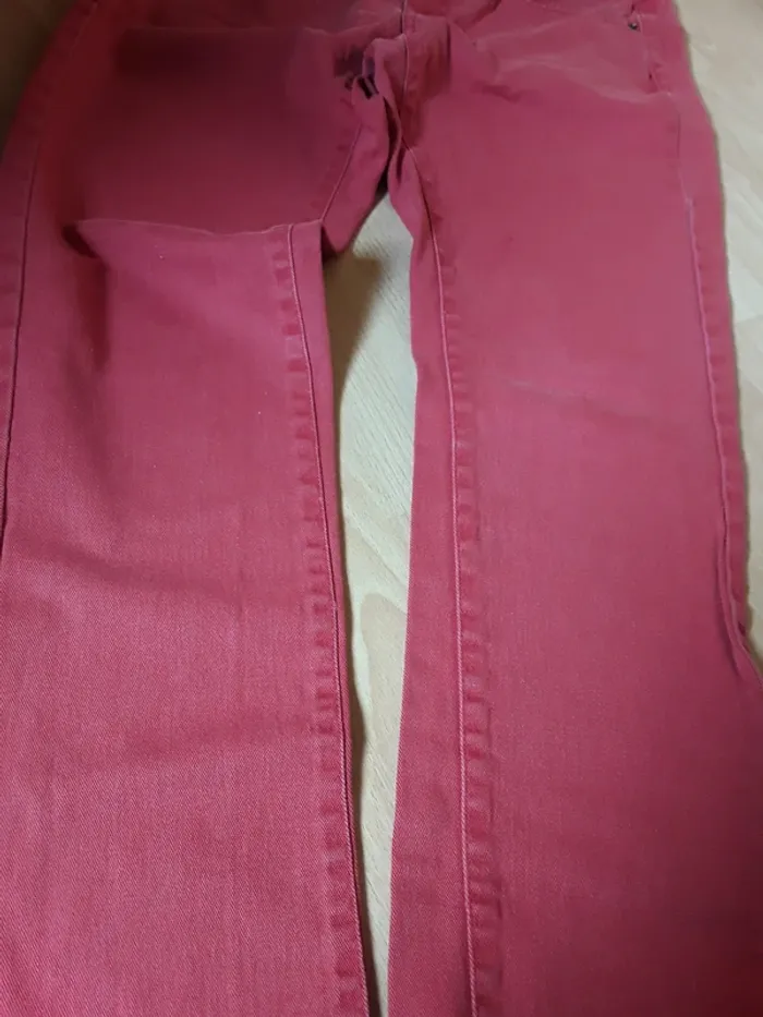 Jean's rouge skinny - photo numéro 5