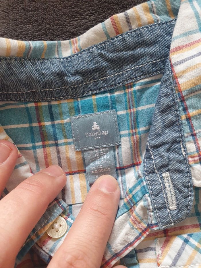 Ensemble pantalon + chemise 18 mois - photo numéro 3