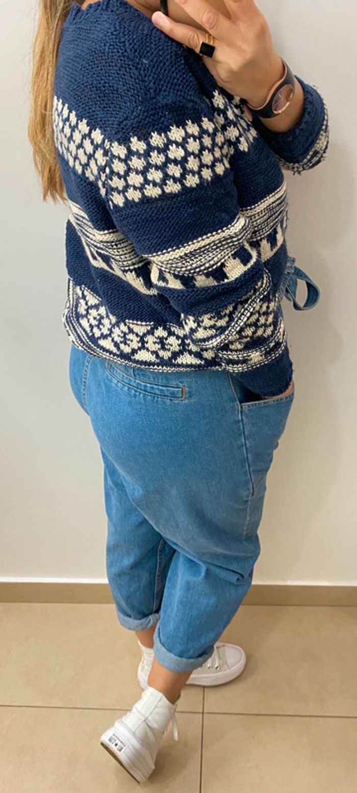 Pull avec Frange Taille L - photo numéro 7