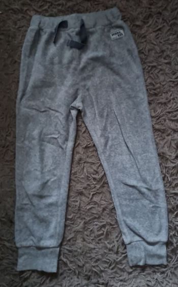 Pantalon de sport gris clair 6ans