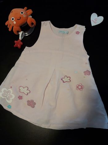 Robe rose 6 mois