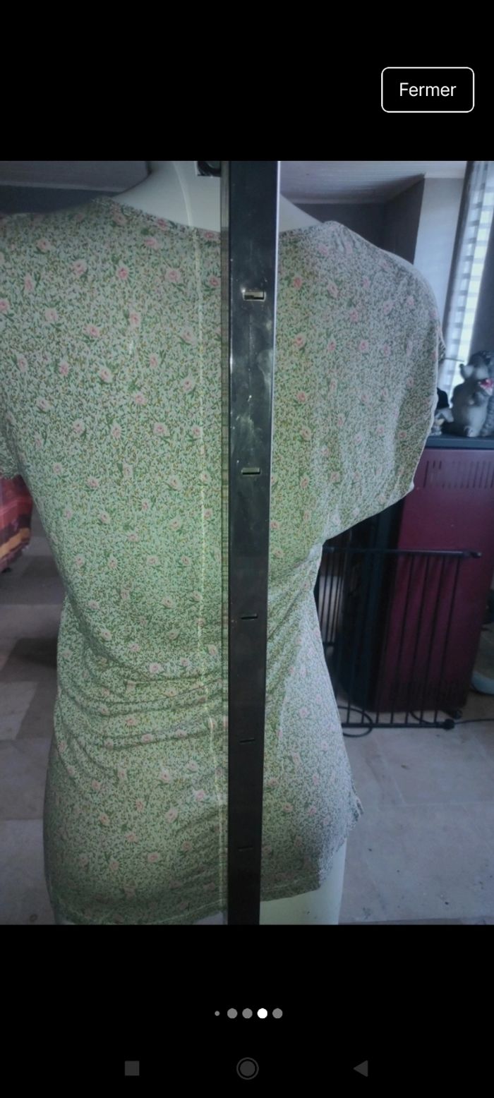 Très beau haut femme Zara f74 - photo numéro 6