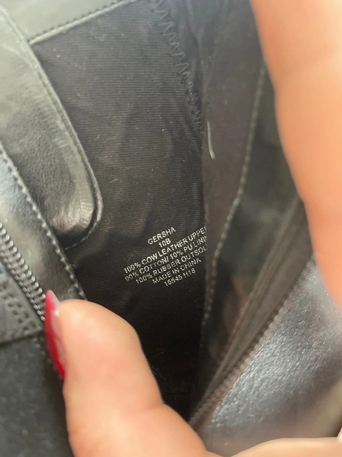 Bottines noires à talon de la marque Ralph Lauren neuves taille 42 - photo numéro 6