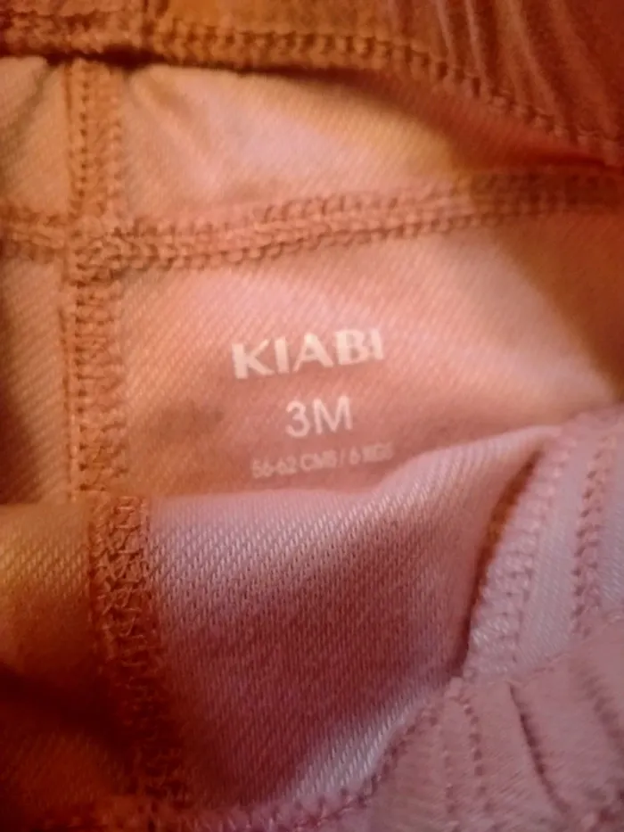 Pantalon bébé Kiabi Taille 3 mois - photo numéro 3
