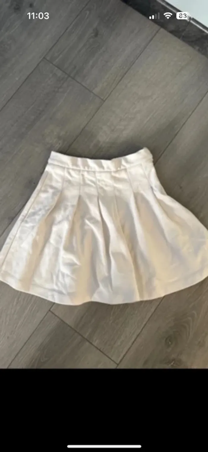 Jupe plissée Zara 8 ans