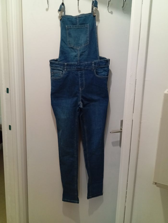 Salopette jeans femme - photo numéro 3